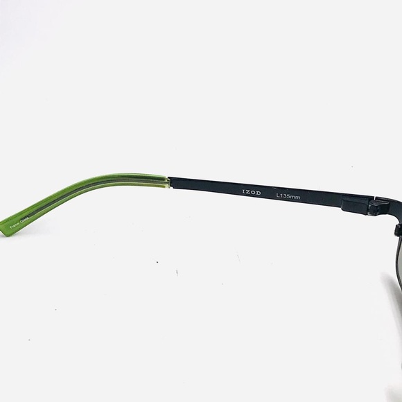 Vintage Izod 737 Black Oval Sunglasses Frames - Picture 5 of 6